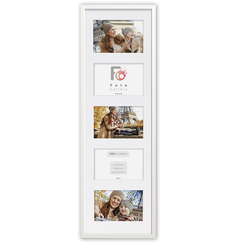 Holzrahmen FOTO GALERIA WHITE weiß